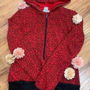 Red Cheetah Print Jacket